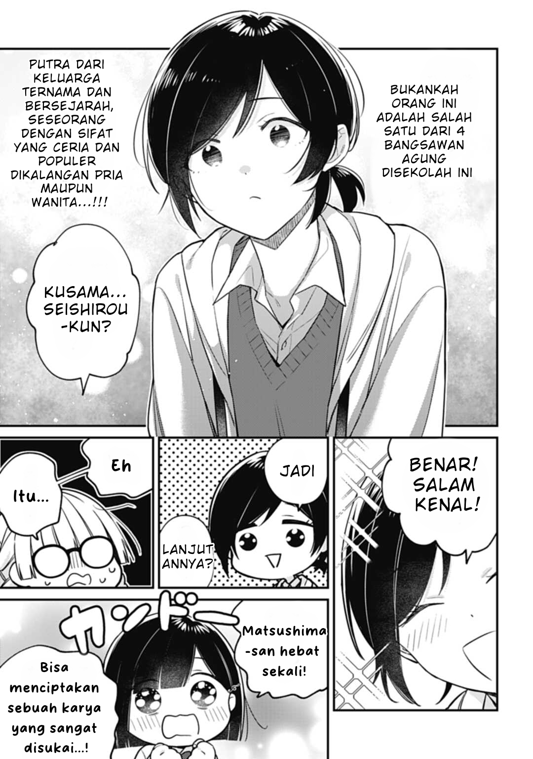 Alisha Doesn't Bend Her Mind Chapter 4.1 - halaman 8