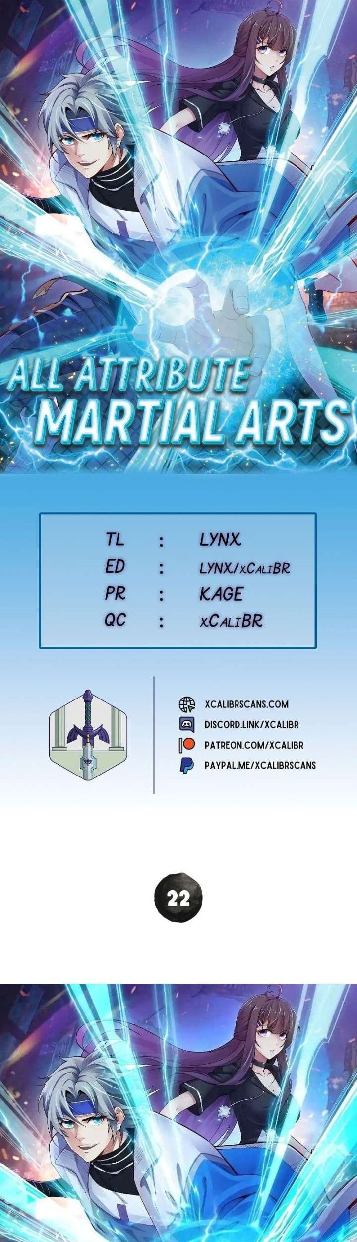 All Attributes Martial Arts Chapter 22 - halaman 1