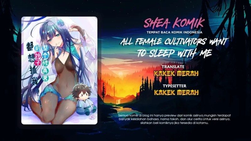 All Female Cultivators Want To Sleep With Me Chapter 54 - halaman 1