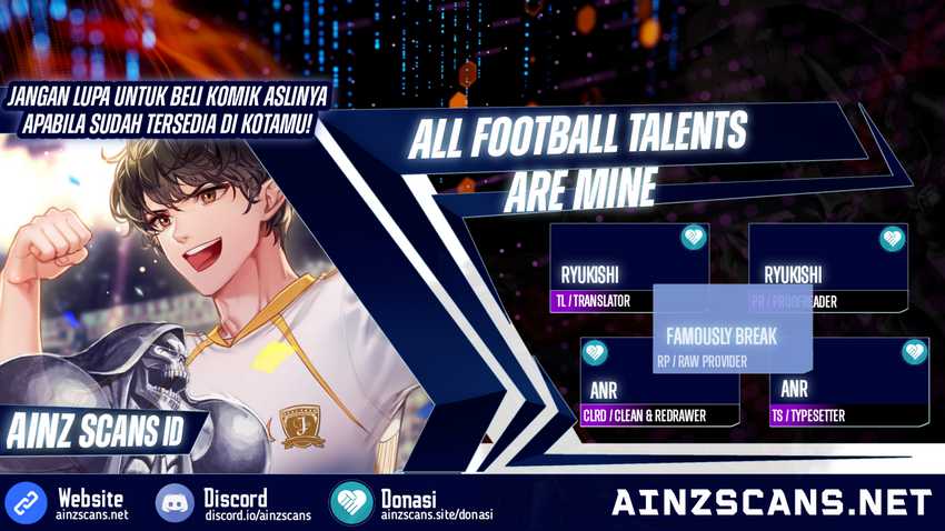 All Football Talents Are Mine Chapter 21 - halaman 1