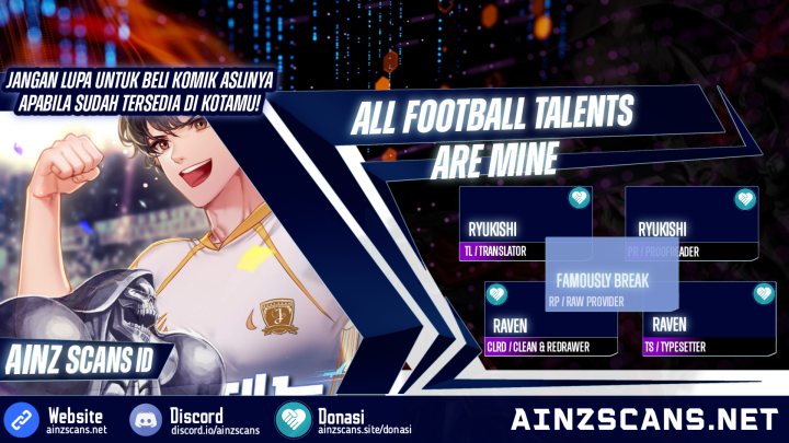 All Football Talents Are Mine Chapter 31 - halaman 1