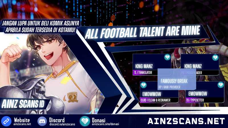 All Football Talents Are Mine Chapter 72 - halaman 1