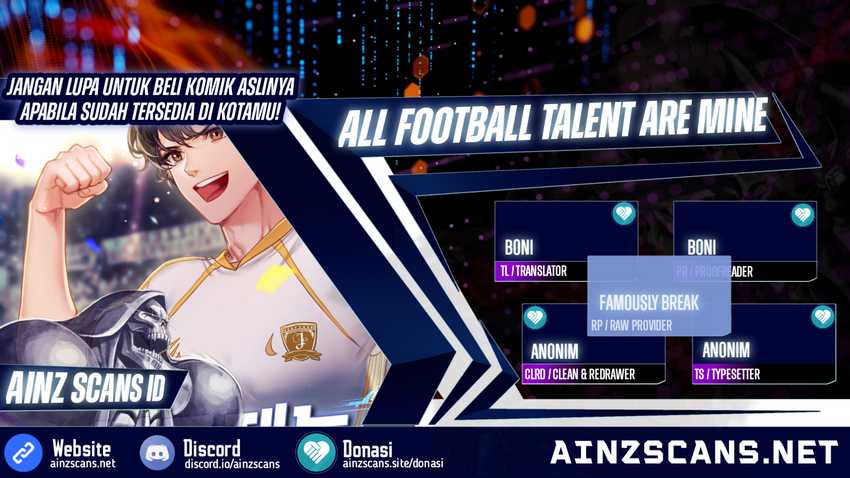 All Football Talents Are Mine Chapter 74 - halaman 1