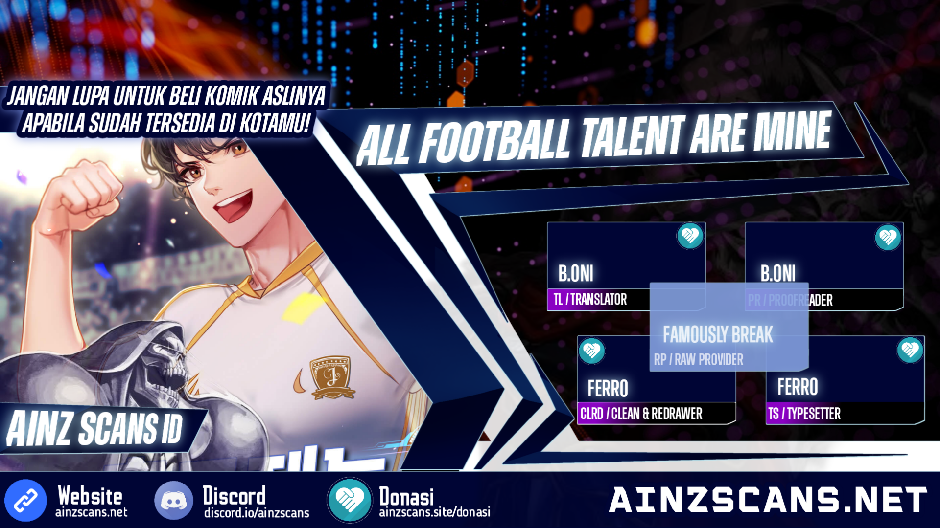 All Football Talents Are Mine Chapter 75 - halaman 1