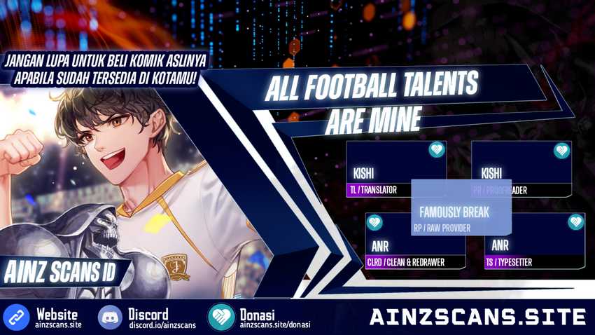 All Football Talents Are Mine Chapter 9 - halaman 1