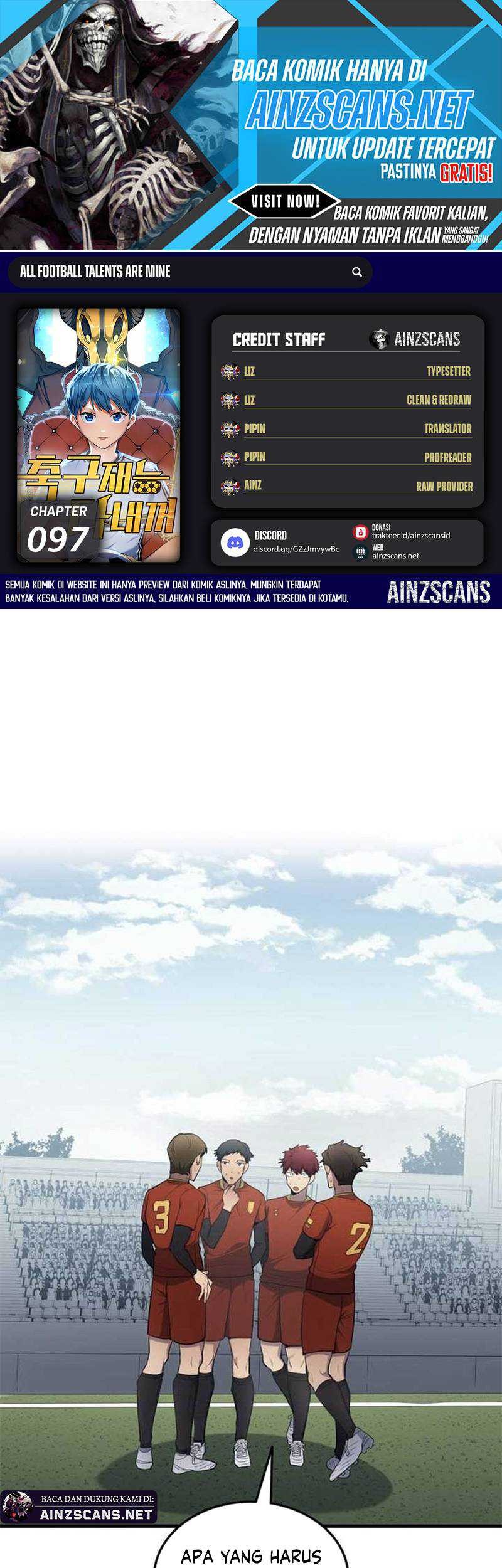 All Football Talents Are Mine Chapter 97 - halaman 1