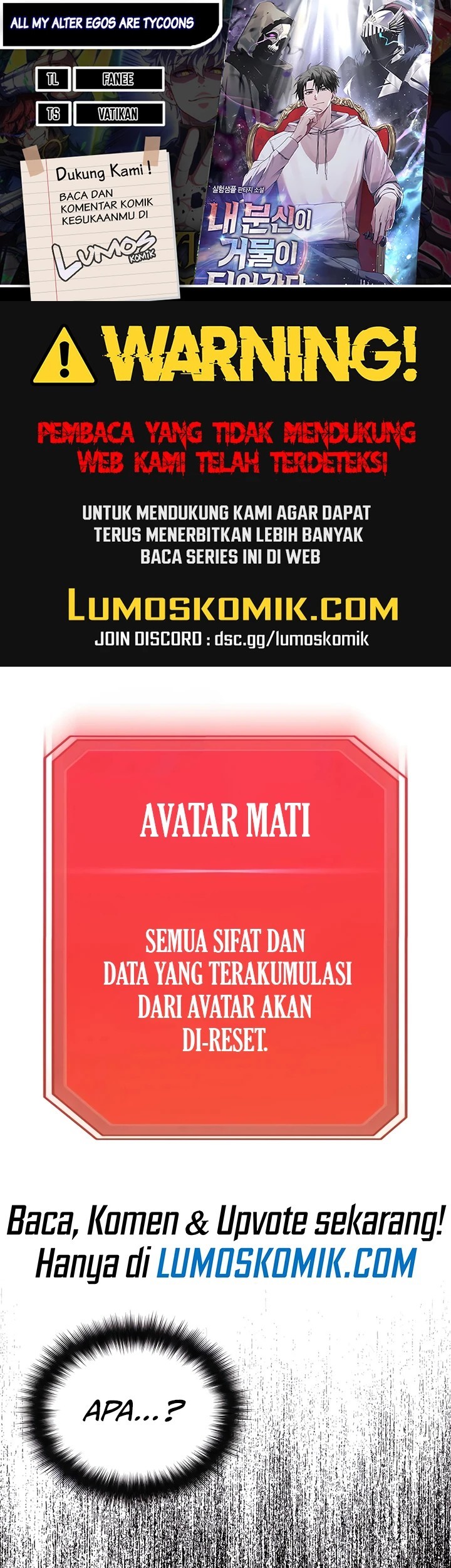 All My Alter Egos Are Tycoons Chapter 3 - halaman 1