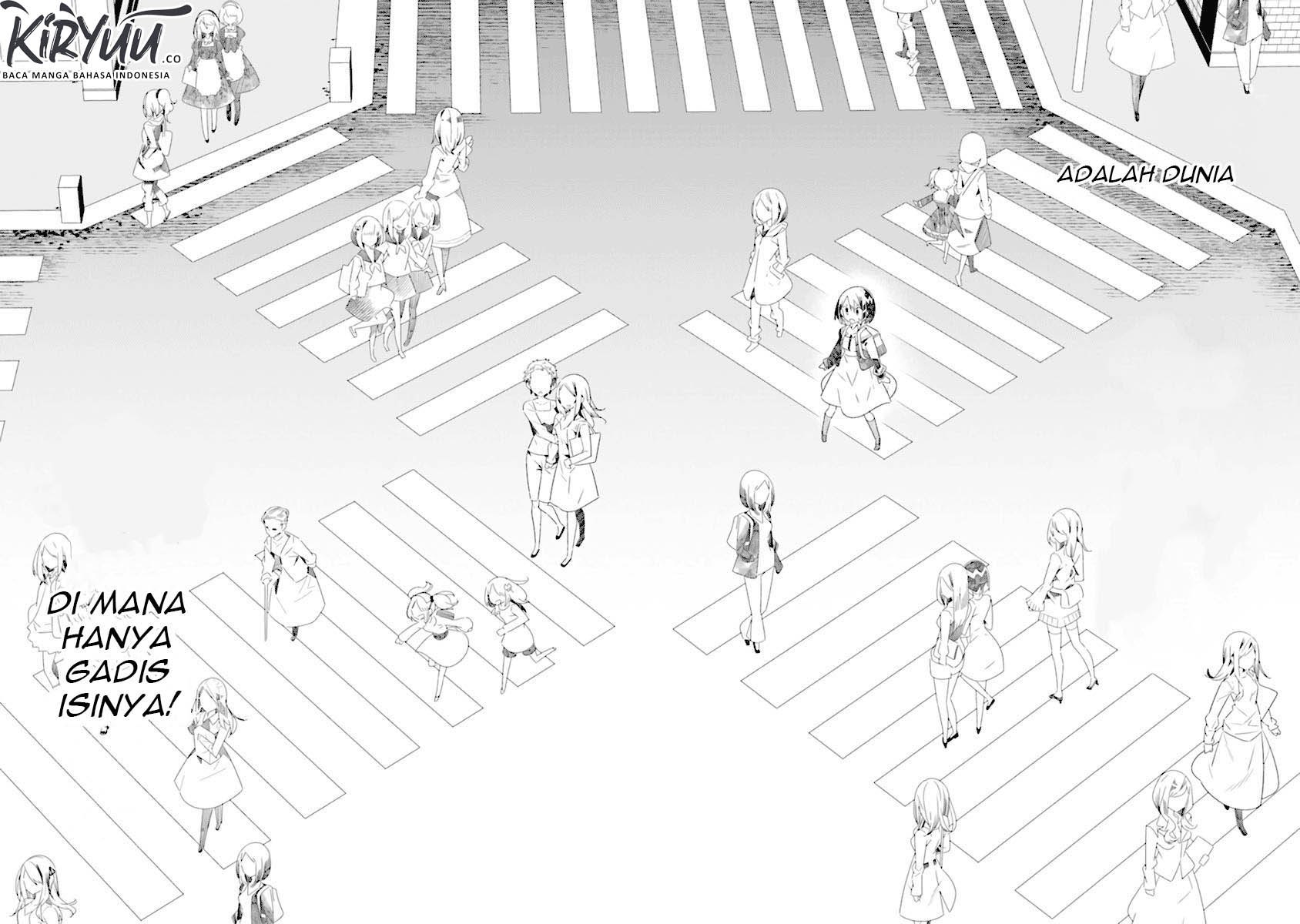 All of Humanity is Yuri Except For Me Chapter 1.1 - halaman 12