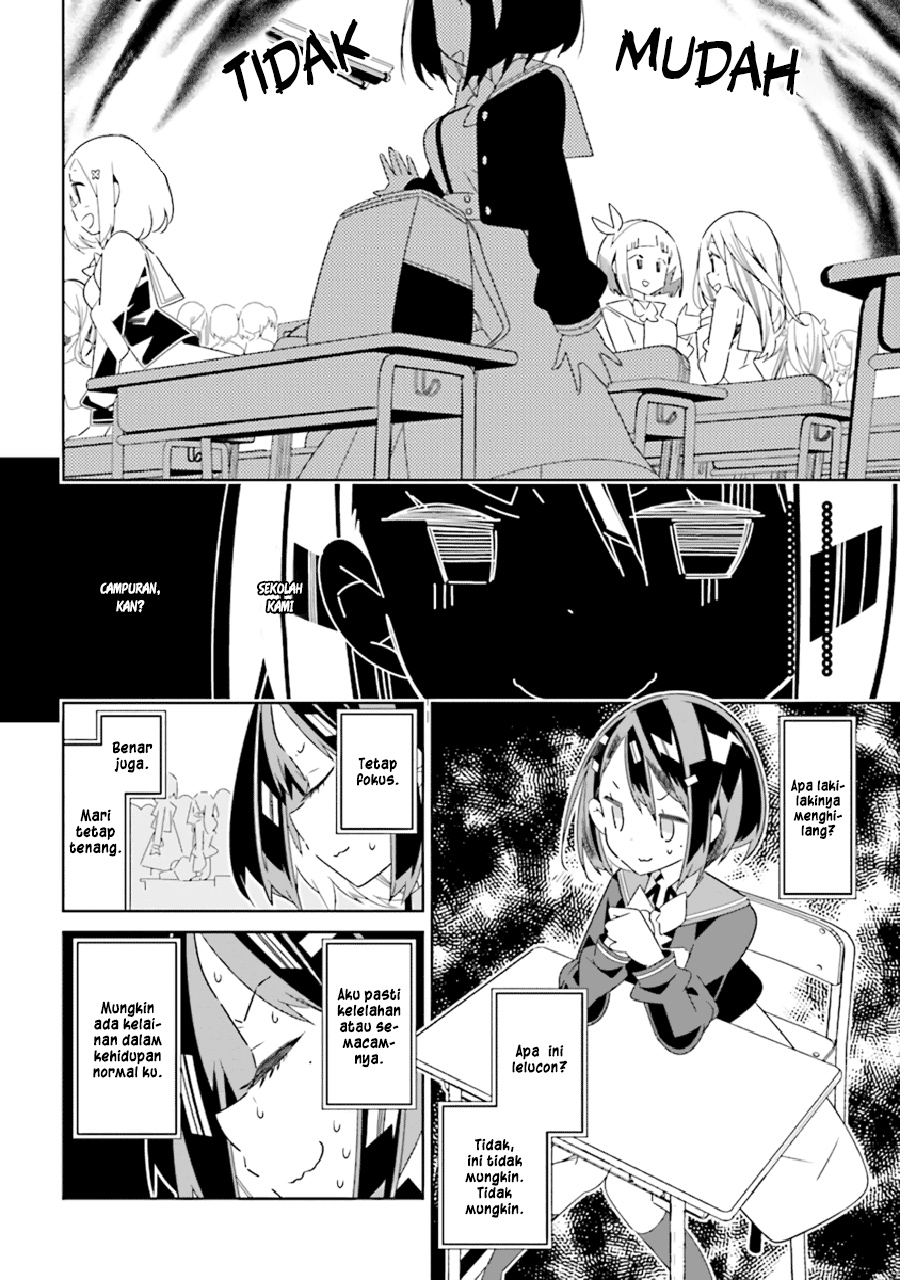 All of Humanity is Yuri Except For Me Chapter 1 - halaman 9