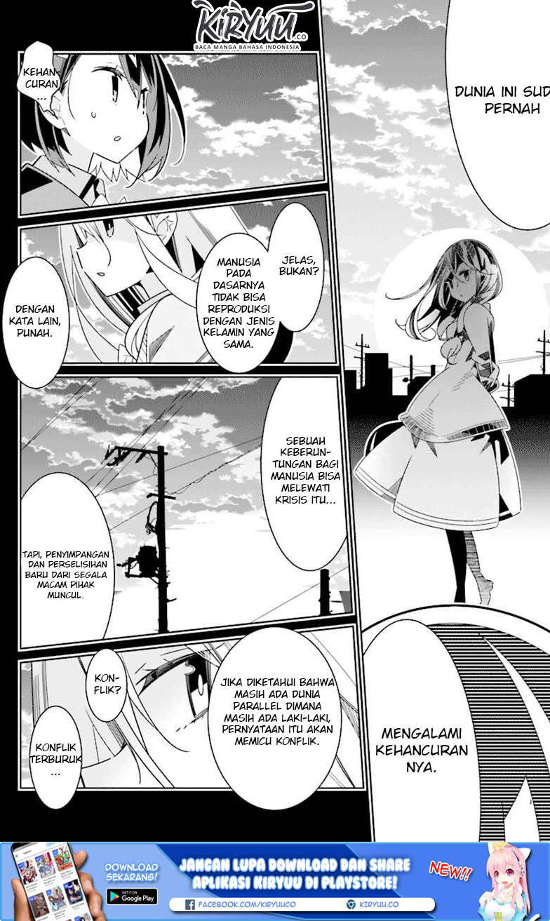 All of Humanity is Yuri Except For Me Chapter 2.2 - halaman 6