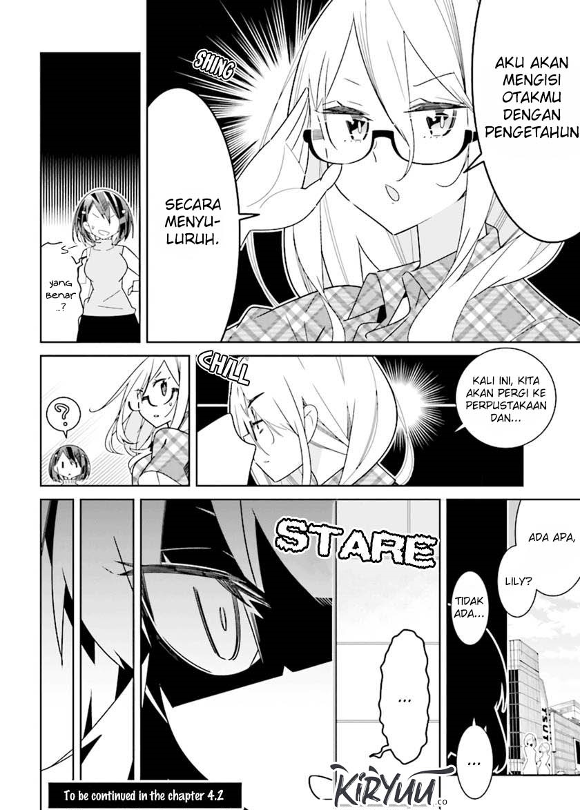 All of Humanity is Yuri Except For Me Chapter 4 - halaman 8
