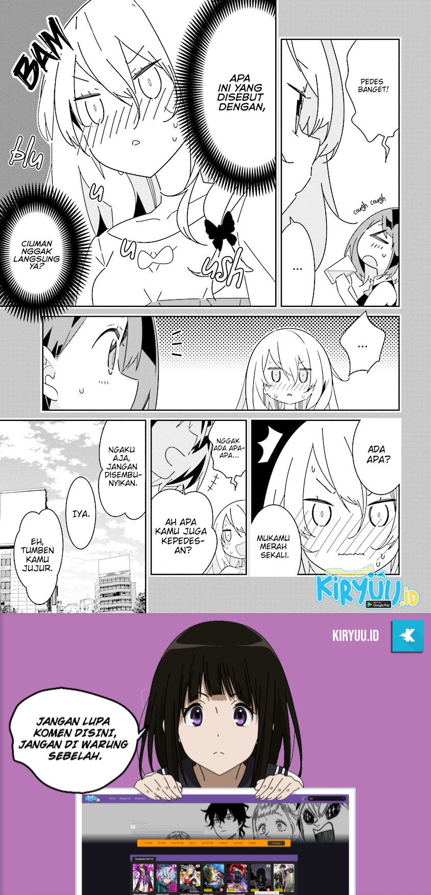 All of Humanity is Yuri Except For Me Chapter 8.5 - halaman 4