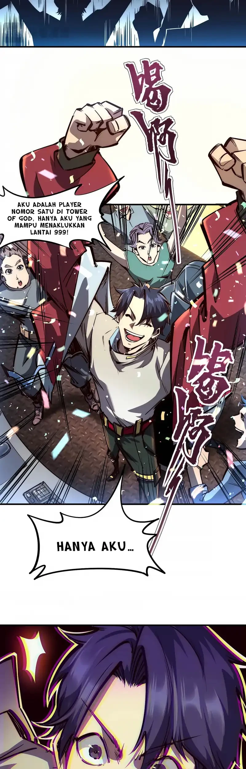 All People Scramble for the Tower, I Cleared 999 Floors in Advance Chapter 1 - halaman 14