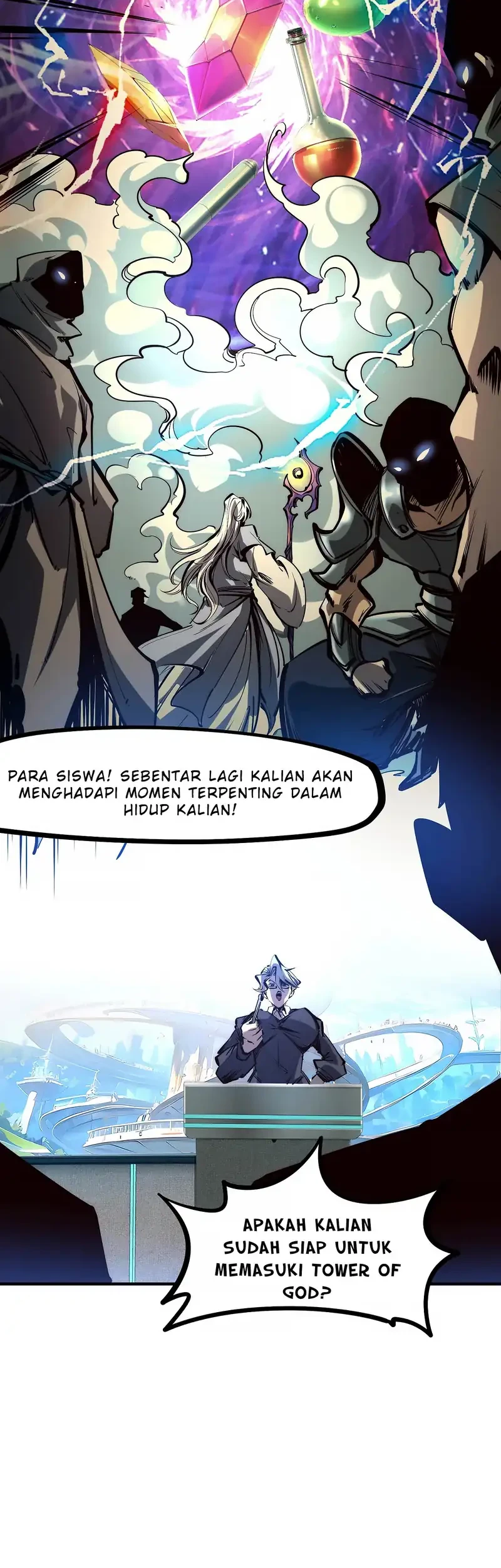 All People Scramble for the Tower, I Cleared 999 Floors in Advance Chapter 1 - halaman 21