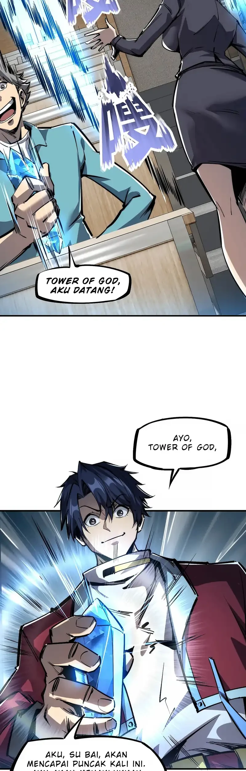 All People Scramble for the Tower, I Cleared 999 Floors in Advance Chapter 1 - halaman 31