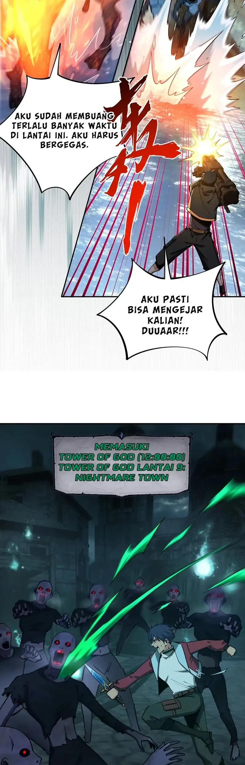 All People Scramble for the Tower, I Cleared 999 Floors in Advance Chapter 11 - halaman 16