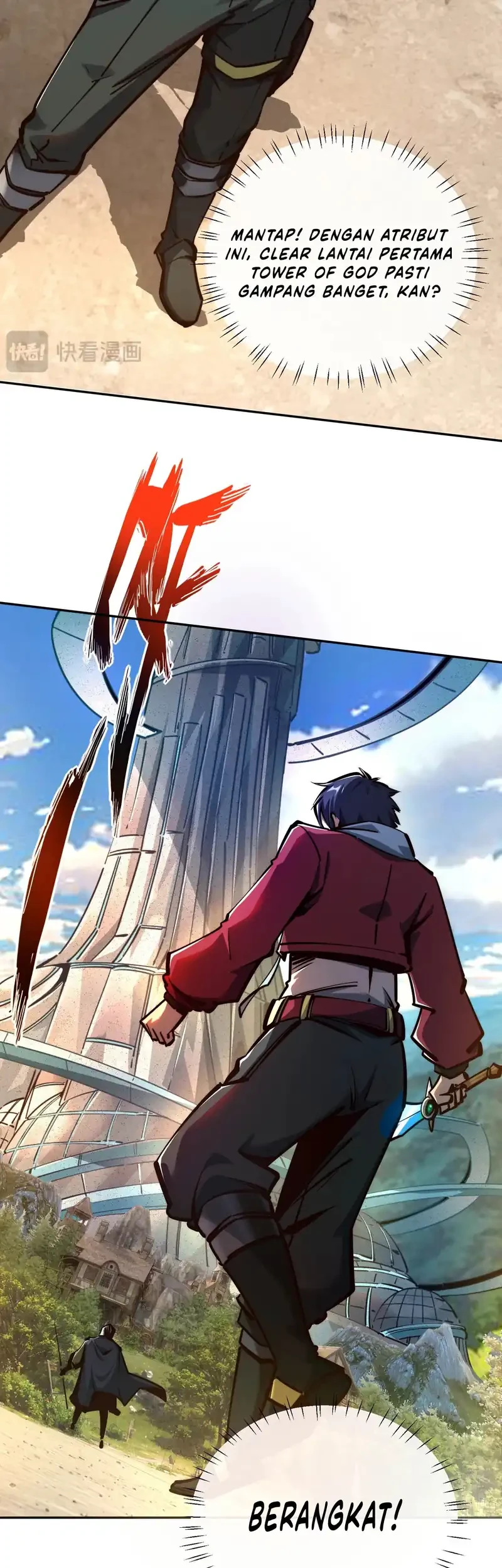 All People Scramble for the Tower, I Cleared 999 Floors in Advance Chapter 2 - halaman 26