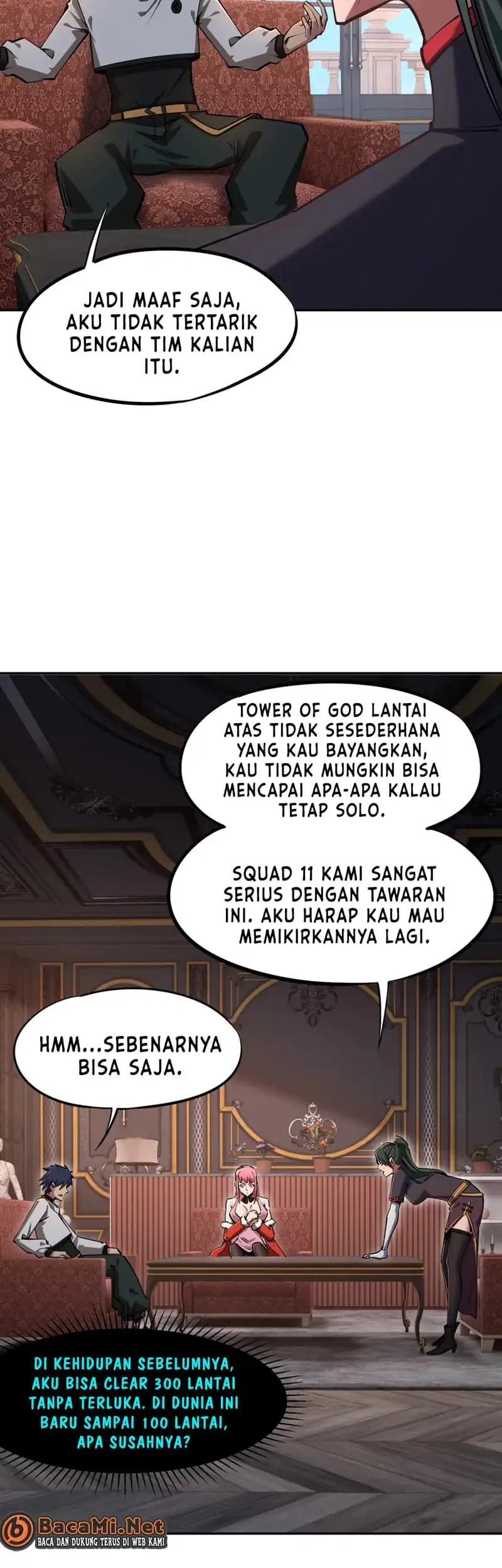 All People Scramble for the Tower, I Cleared 999 Floors in Advance Chapter 26 - halaman 44