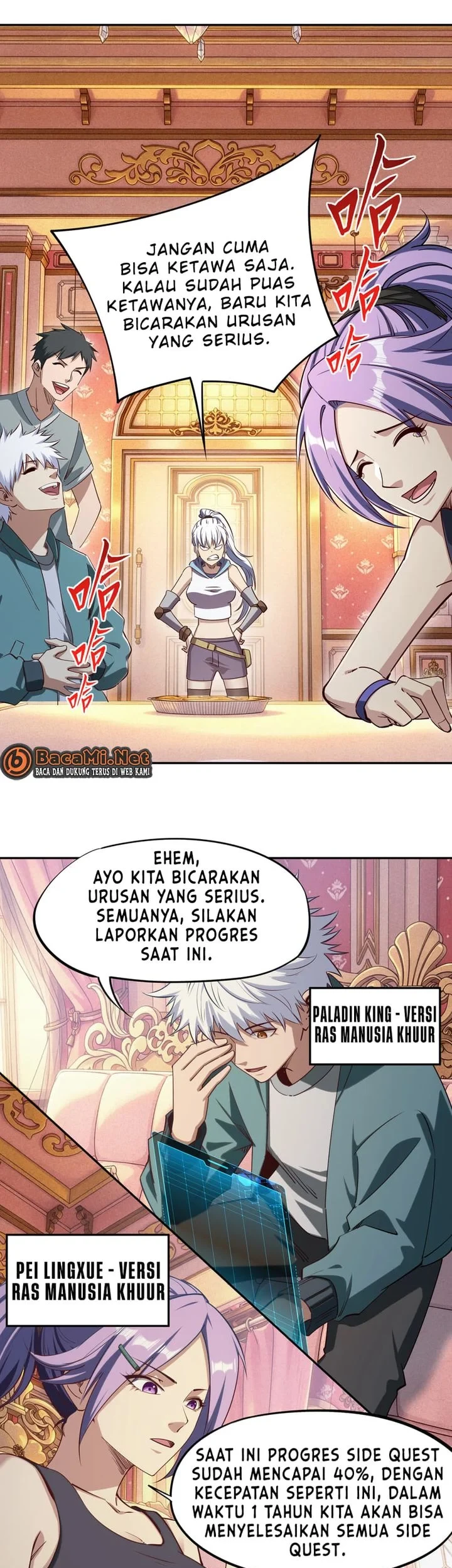 All People Scramble for the Tower, I Cleared 999 Floors in Advance Chapter 53 - halaman 9