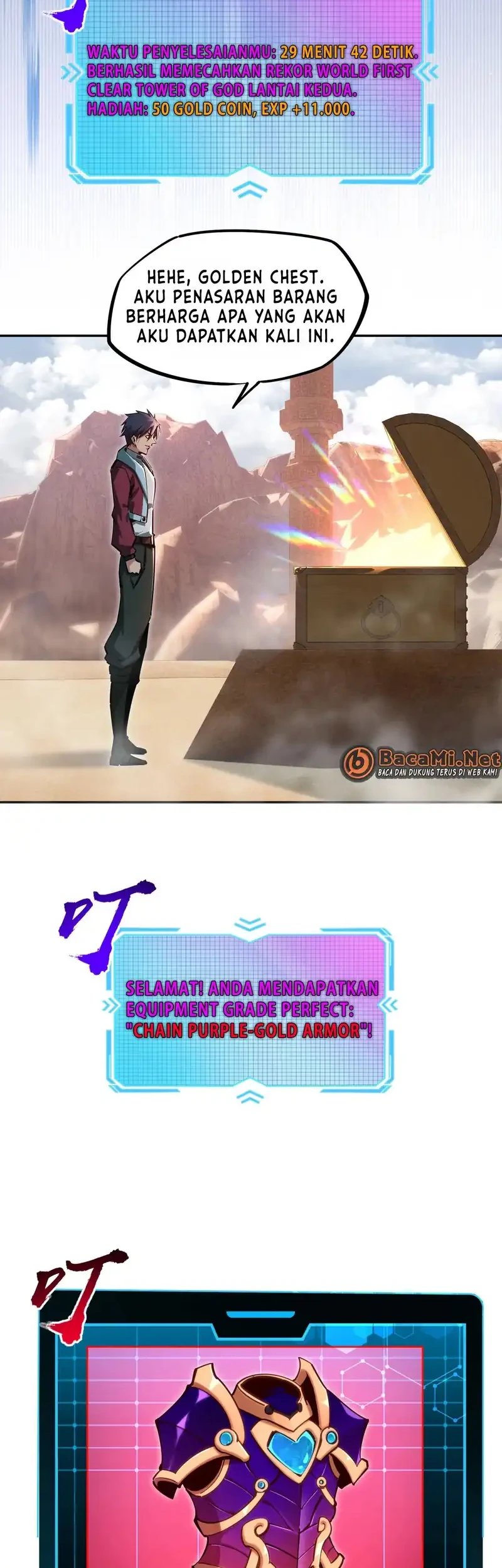 All People Scramble for the Tower, I Cleared 999 Floors in Advance Chapter 8 - halaman 37