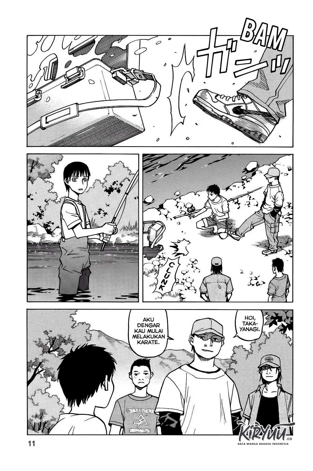 All Rounder Meguru Chapter 1 - halaman 12