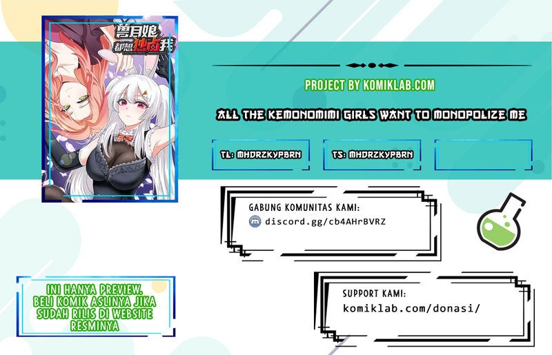 All the Kemonomimi Girls Want to Monopolize Me Chapter 0.1 - halaman 1
