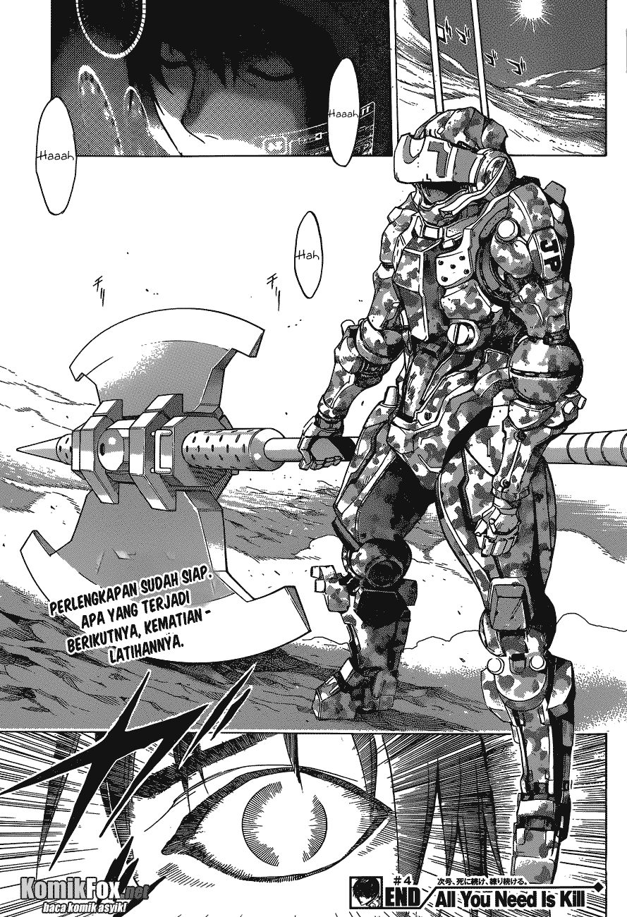 All You Need Is Kill Chapter 4 - halaman 17