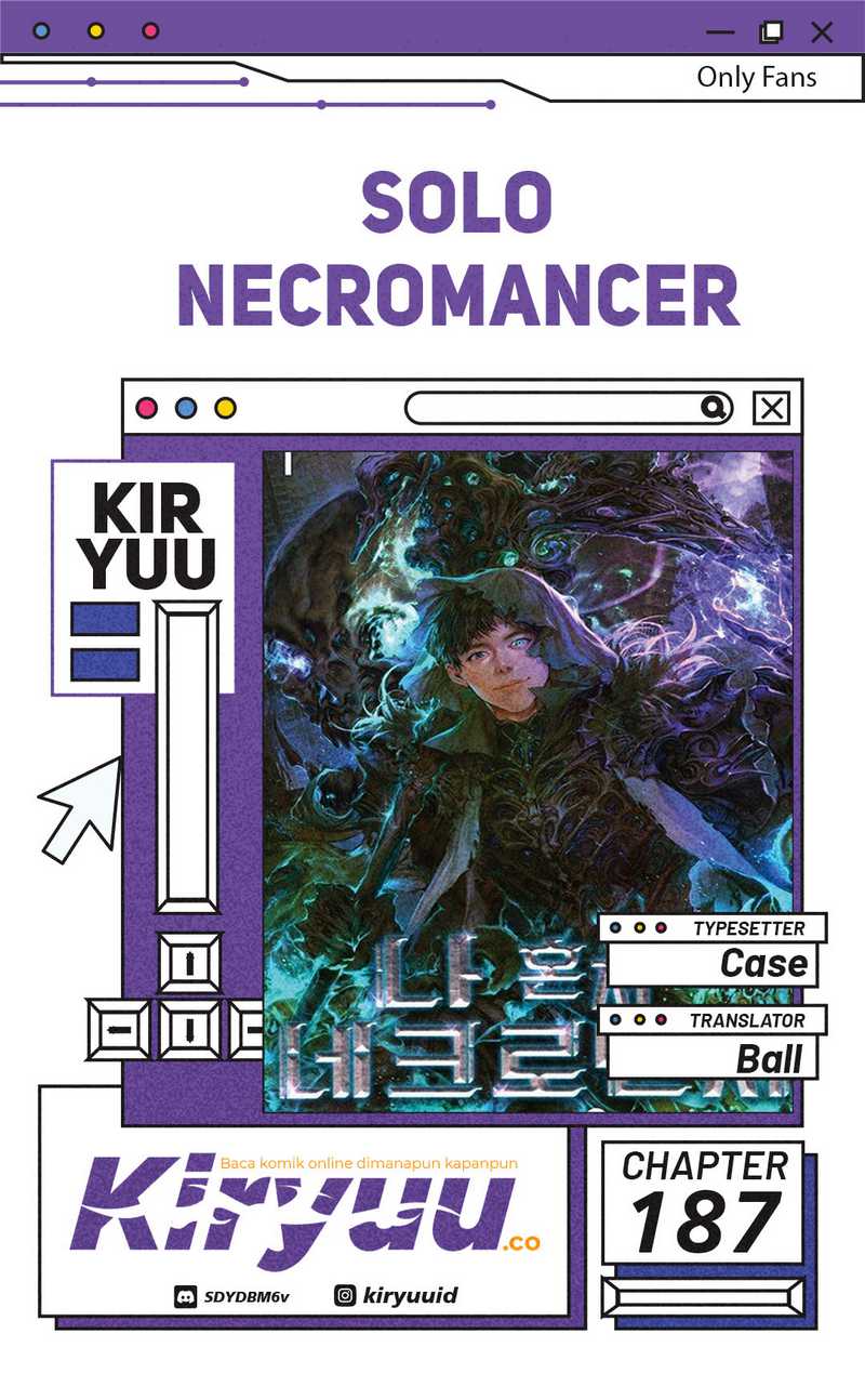 Alone Necromancer Chapter 187 - halaman 1