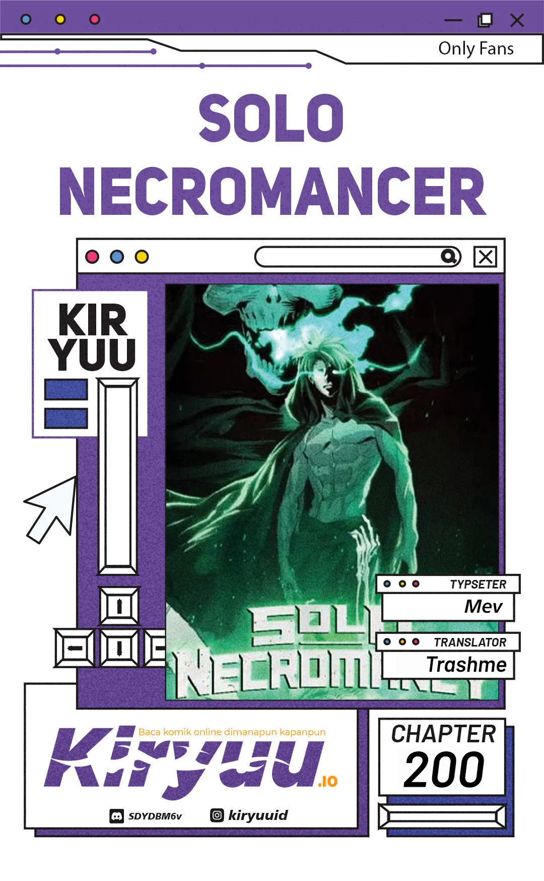 Alone Necromancer Chapter 200 - halaman 1