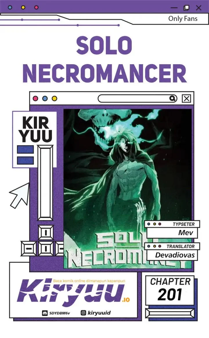 Alone Necromancer Chapter 201 - halaman 1