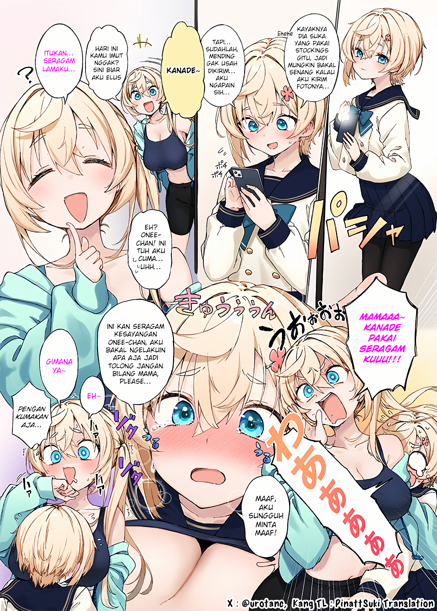 Amaama Shinyuu Otoko no Ko Chapter 10 - halaman 1