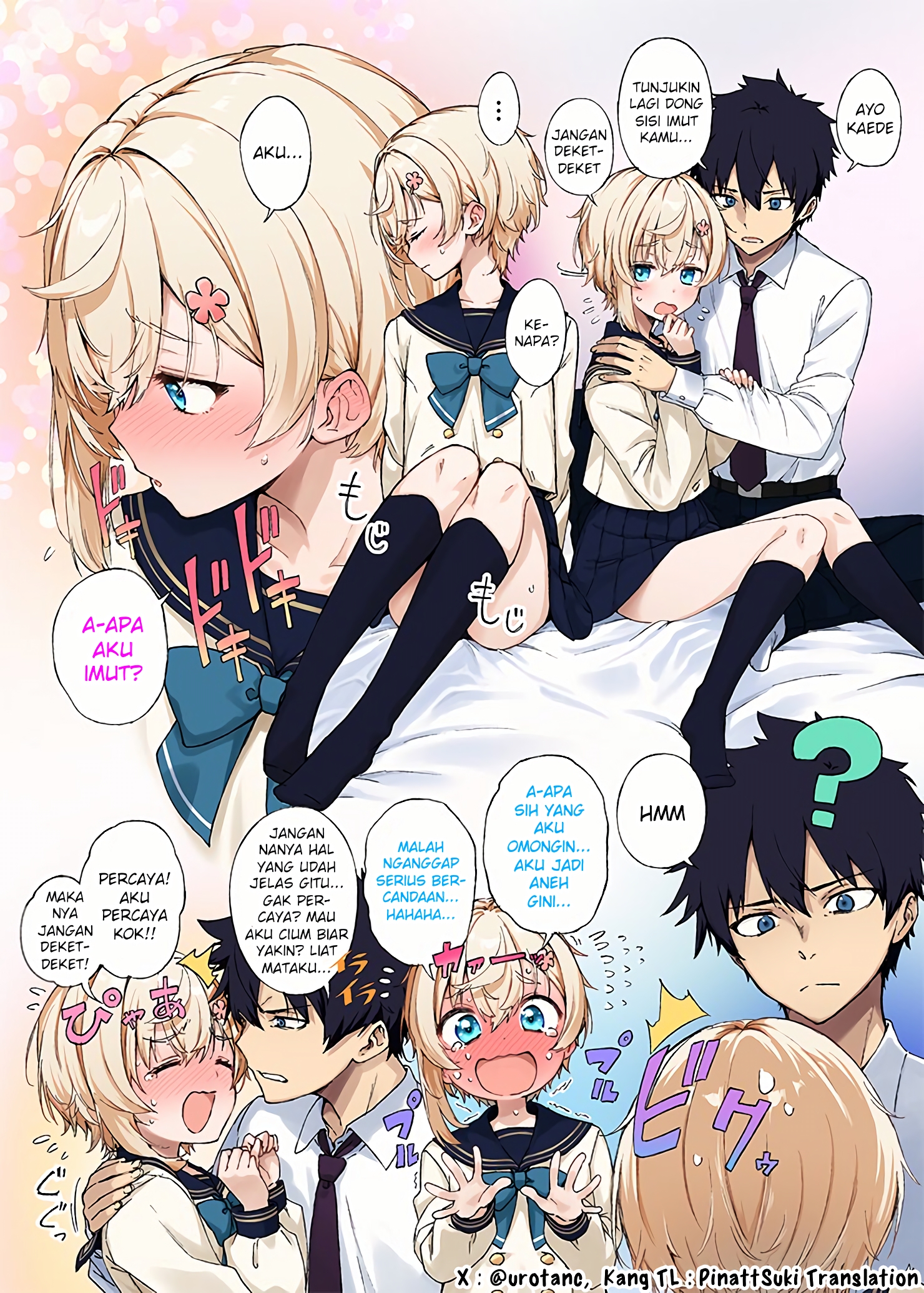 Amaama Shinyuu Otoko no Ko Chapter 2 - halaman 1