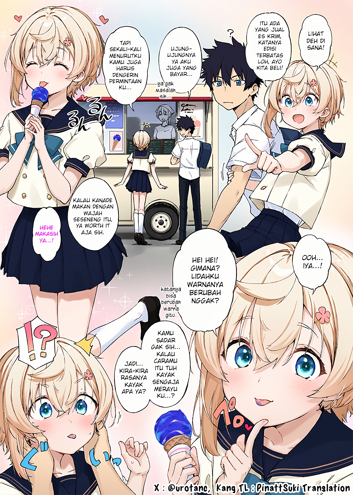 Amaama Shinyuu Otoko no Ko Chapter 7 - halaman 1
