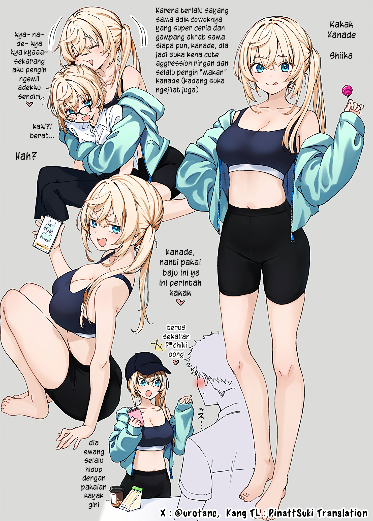 Amaama Shinyuu Otoko no Ko Chapter 9.6 - halaman 1