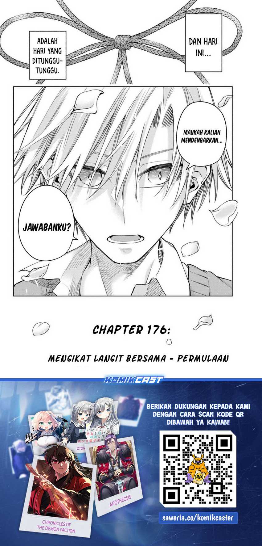Amagami-san Chi no Enmusubi Chapter 176 - halaman 18