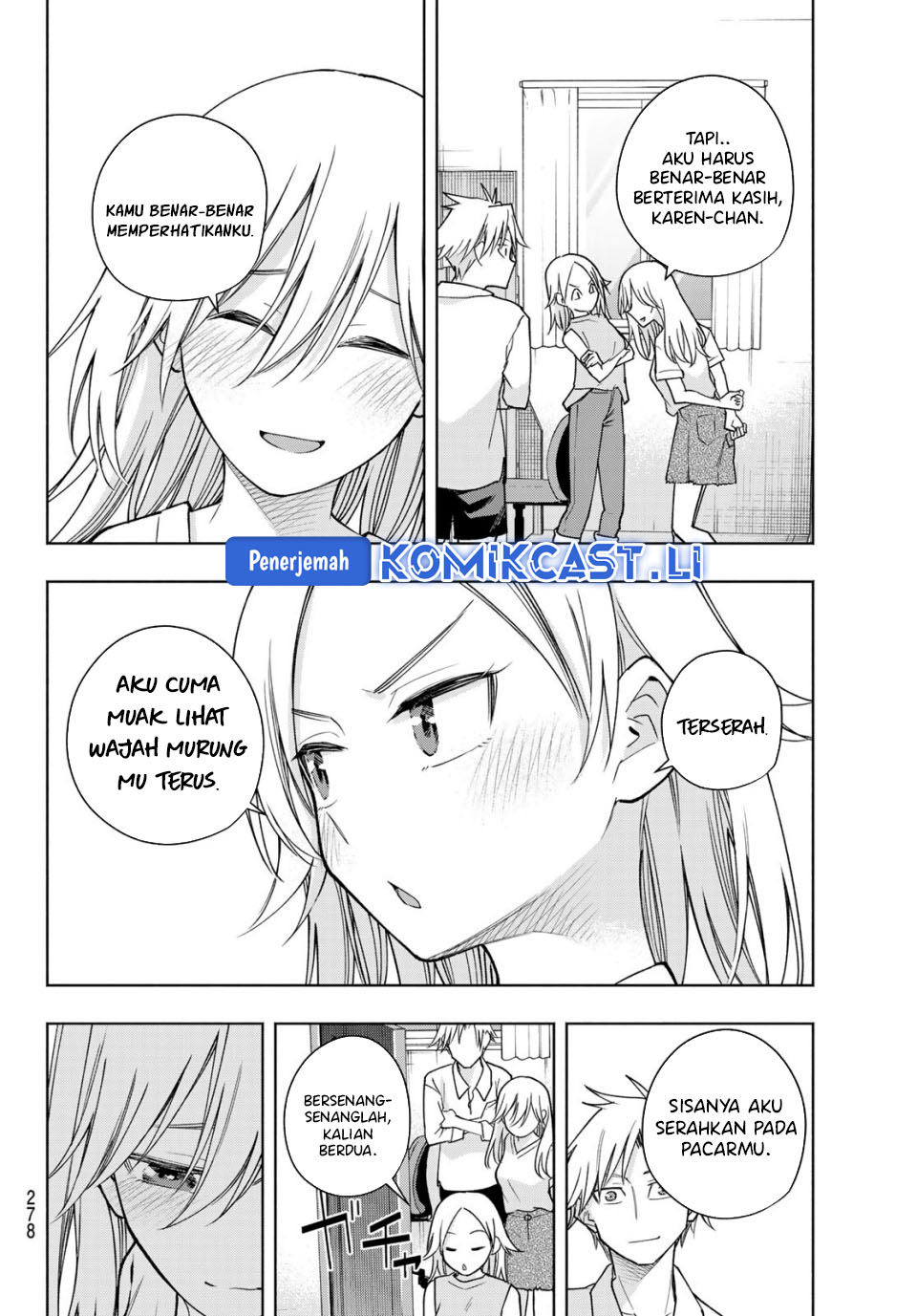 Amagami-san Chi no Enmusubi Chapter 190 - halaman 8