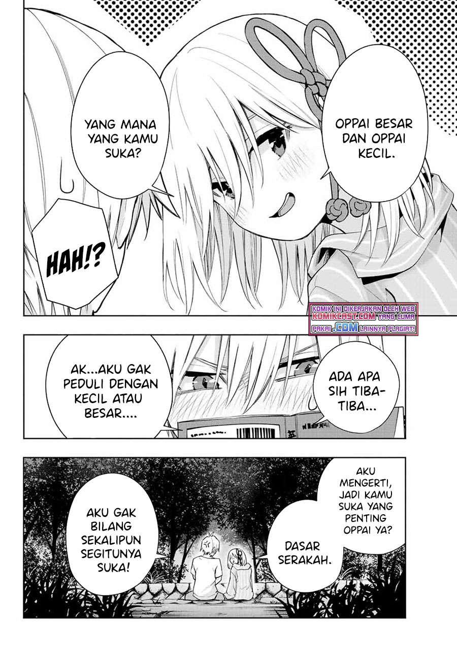 Amagami-san Chi no Enmusubi Chapter 34 - halaman 9