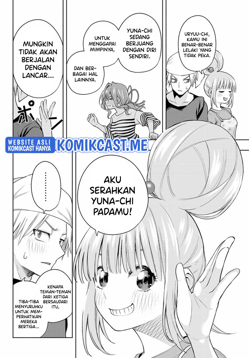 Amagami-san Chi no Enmusubi Chapter 68 - halaman 11