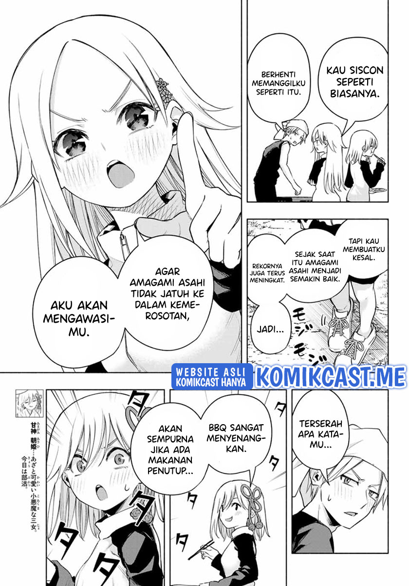 Amagami-san Chi no Enmusubi Chapter 68 - halaman 8
