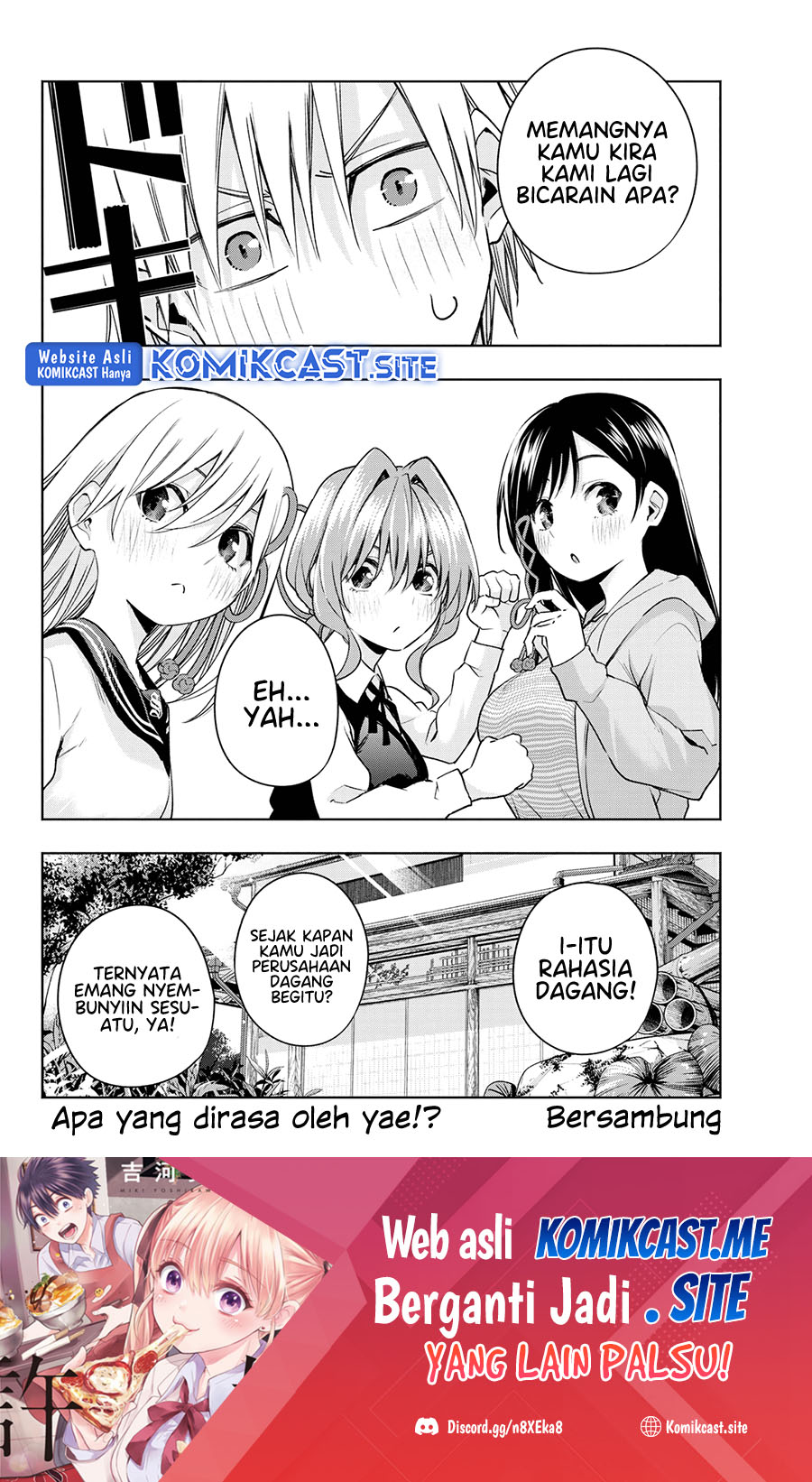 Amagami-san Chi no Enmusubi Chapter 84 - halaman 20