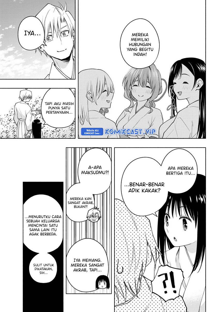 Amagami-san Chi no Enmusubi Chapter 97 - halaman 17