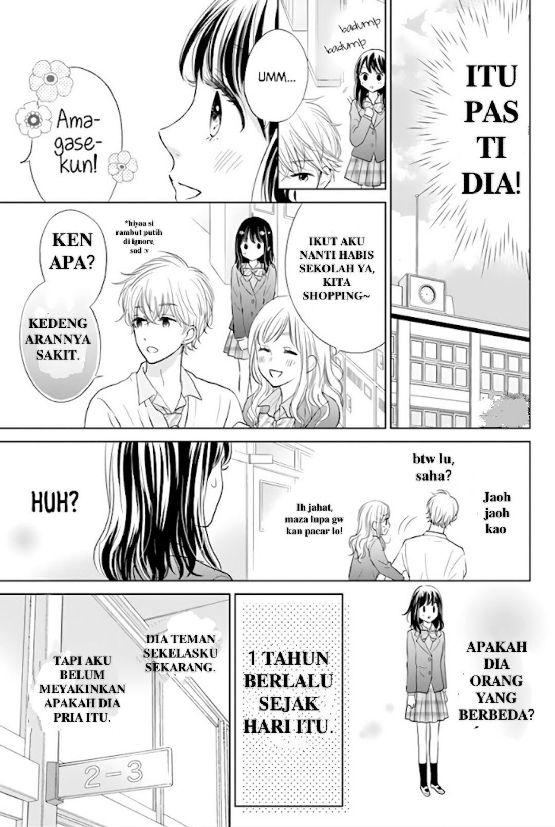 Amagase-kun wa Amayakashite Kurenai. Chapter 1 - halaman 10