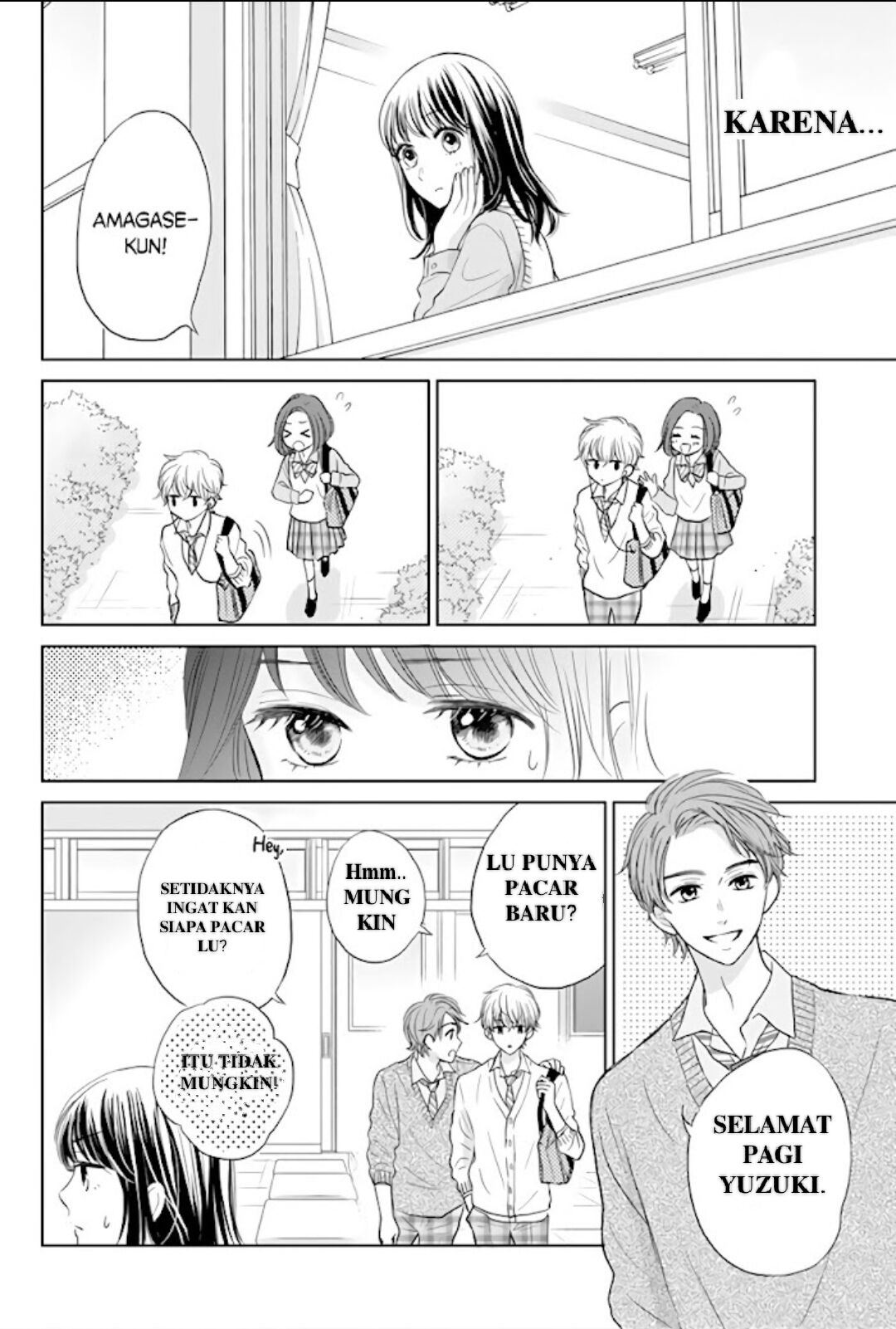 Amagase-kun wa Amayakashite Kurenai. Chapter 1 - halaman 11