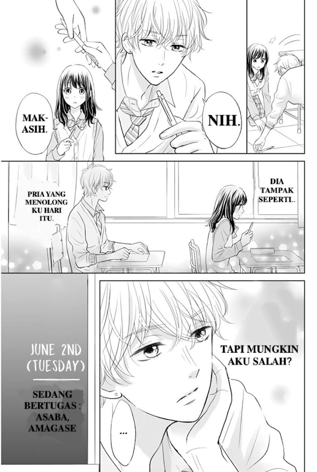 Amagase-kun wa Amayakashite Kurenai. Chapter 1 - halaman 14