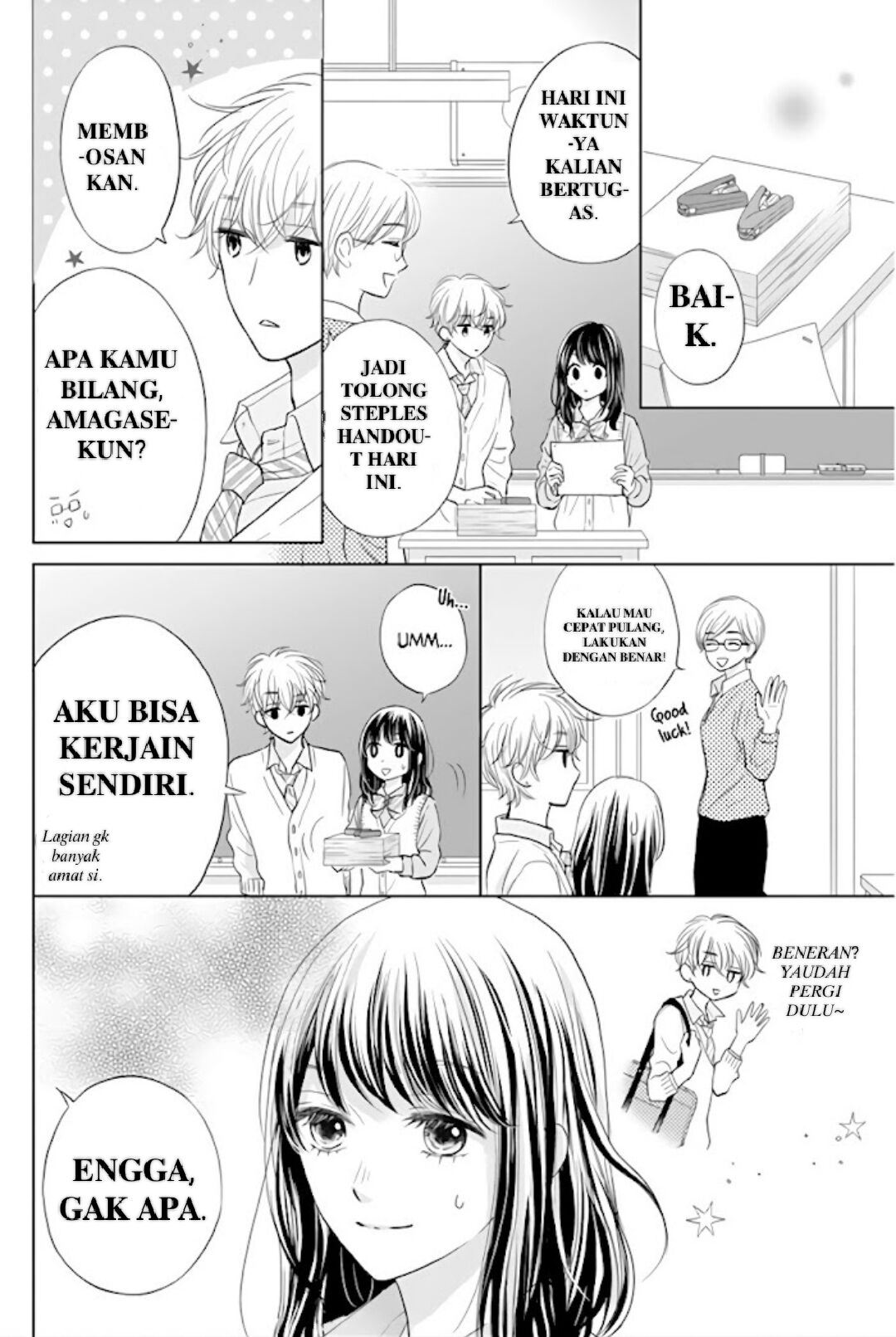 Amagase-kun wa Amayakashite Kurenai. Chapter 1 - halaman 15