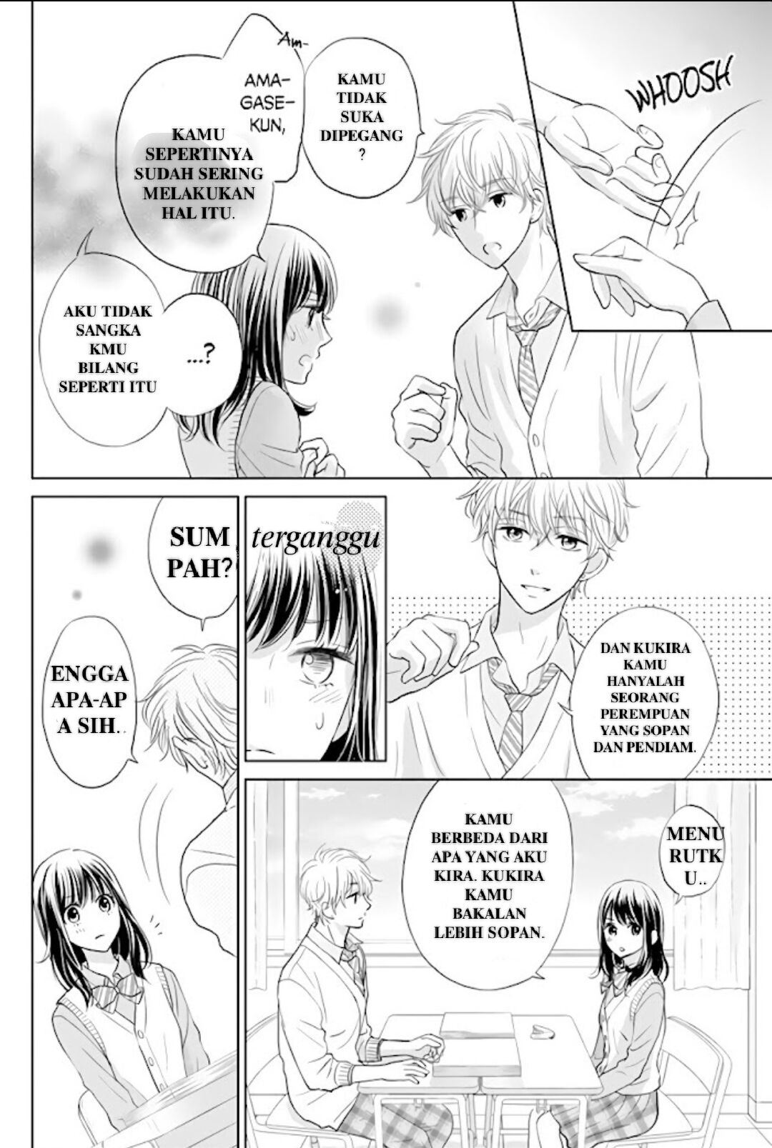 Amagase-kun wa Amayakashite Kurenai. Chapter 1 - halaman 19