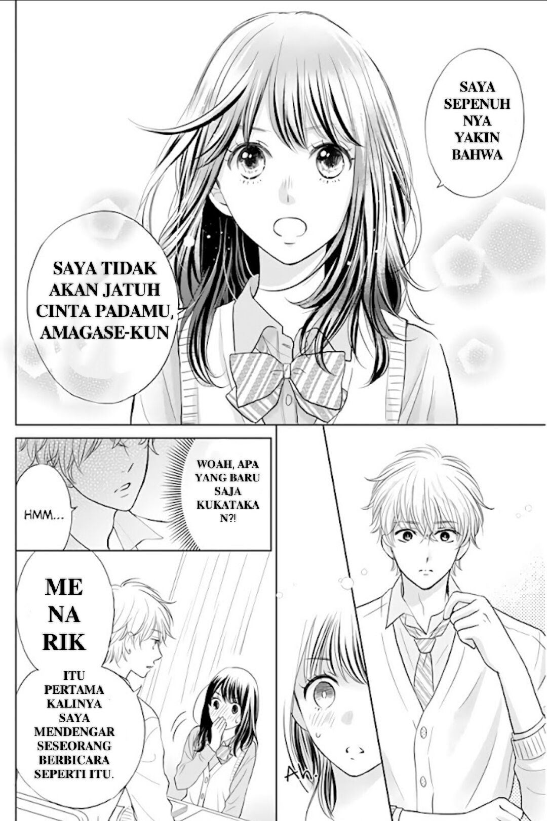 Amagase-kun wa Amayakashite Kurenai. Chapter 1 - halaman 23