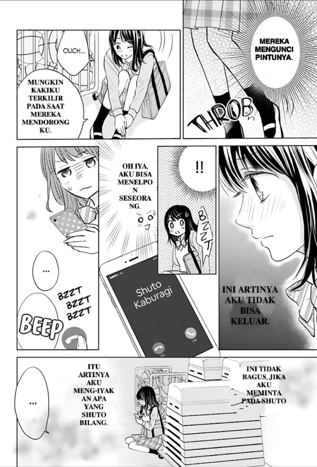 Amagase-kun wa Amayakashite Kurenai. Chapter 2 - halaman 17