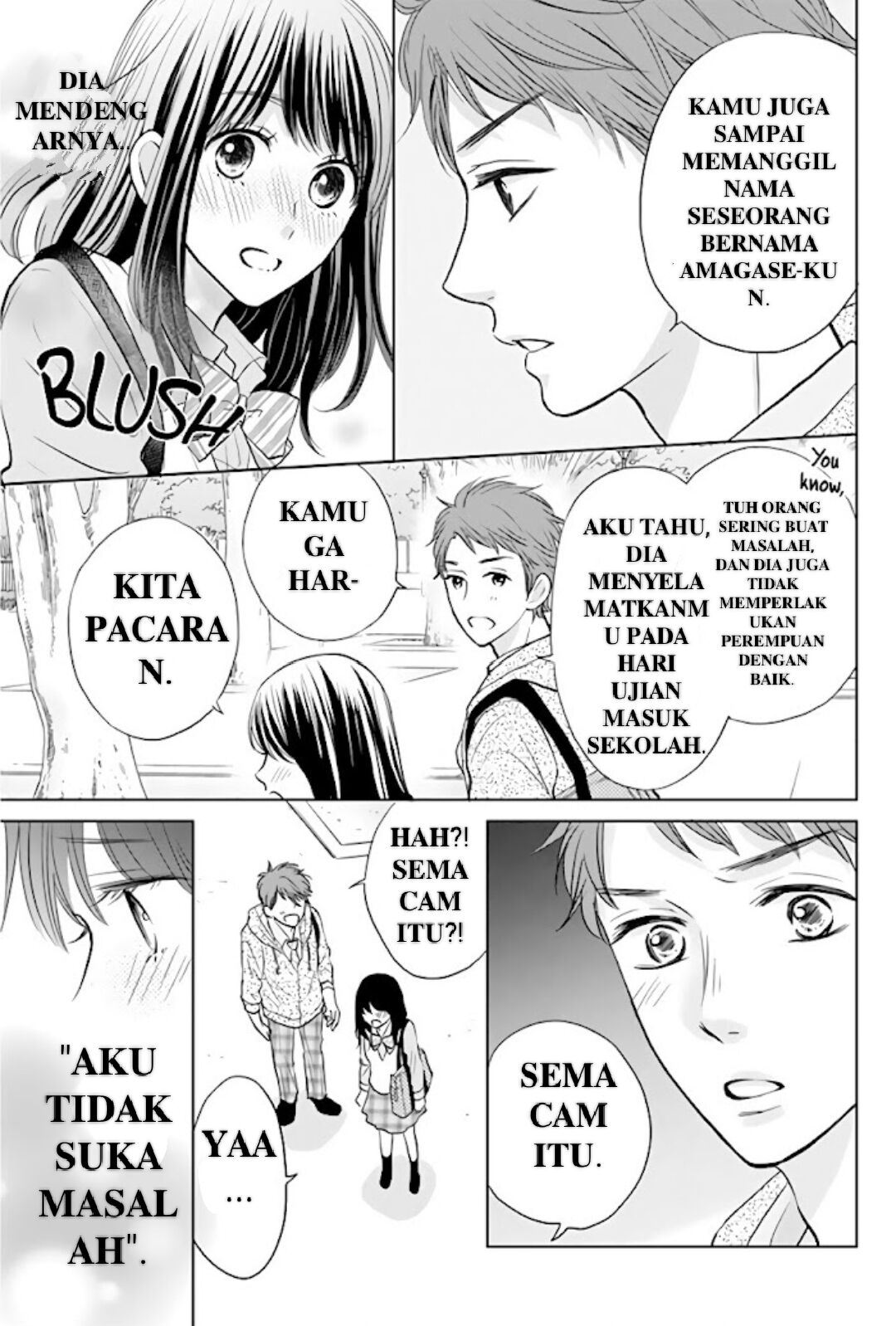 Amagase-kun wa Amayakashite Kurenai. Chapter 2 - halaman 8