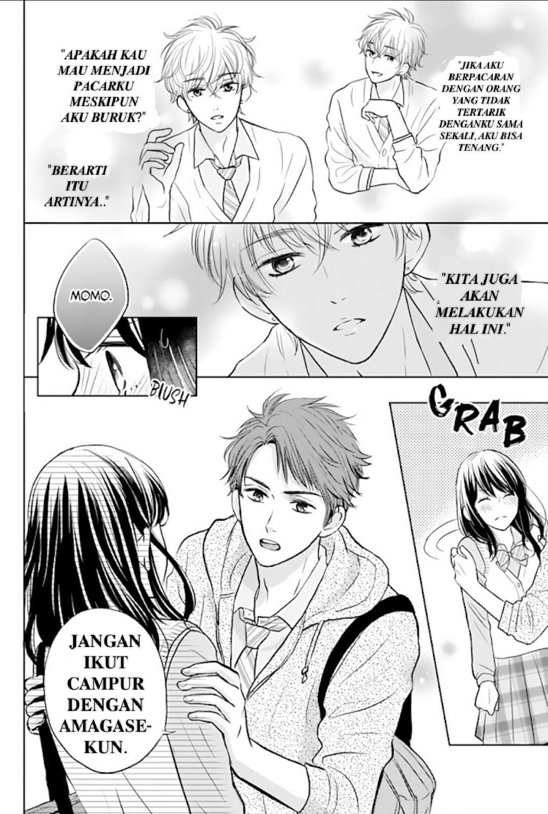 Amagase-kun wa Amayakashite Kurenai. Chapter 2 - halaman 9